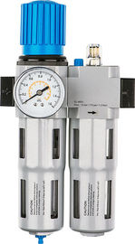 Regolatore dell'aria del compressore di XOU Festo, regolatore pneumatico del filtro con manopola blu/originale