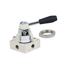 Qualità  4HV Manual Pneumatic Control Valves , NBR Seal / TC Seal Pneumatic Lever Valve With Nut Fabbrica