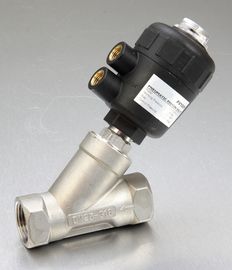 Qualità  PV800 2 / 2 Way Angle Seat Valve For Medium Up To + 180℃ Namur Type Actuator Fabbrica