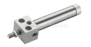 TAMPONI il cilindro doppio di Rod dell'acciaio inossidabile esile/alleggerito con la copertura della forma quadrata