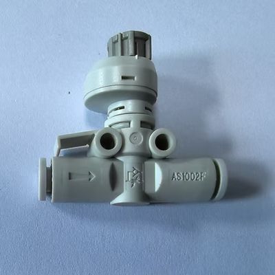 Temperatura di lavoro -10 C 80 C Fittings di tubi pneumatici con G3/8 Tube Size in colore nero