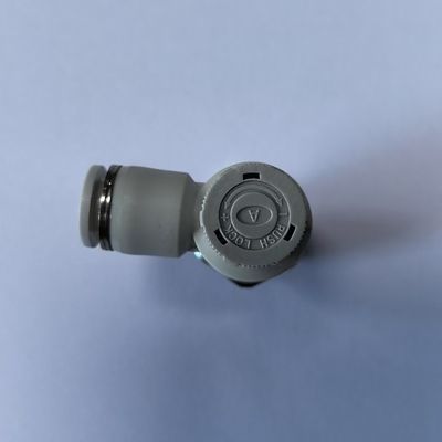10.20 Kgf/cm2 Max Pressure Grigio Fittings pneumatici per tubi per applicazioni di tubi versatili