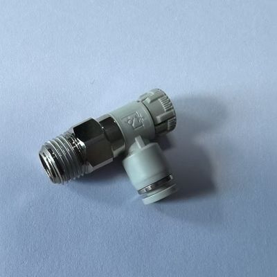 Apparecchiature per tubi pneumatici convenienti per il collegamento a spinta e filo NPT
