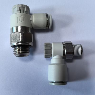 Fittings per tubi pneumatici a spinta in nero G1/2 Port Size per connessioni durevoli e impermeabili in sistemi pneumatici